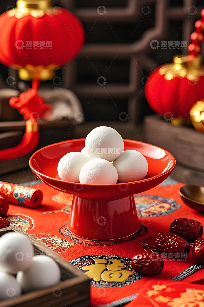 高清大图下载【趣麦麦图】美食摄影元宵摄影图25