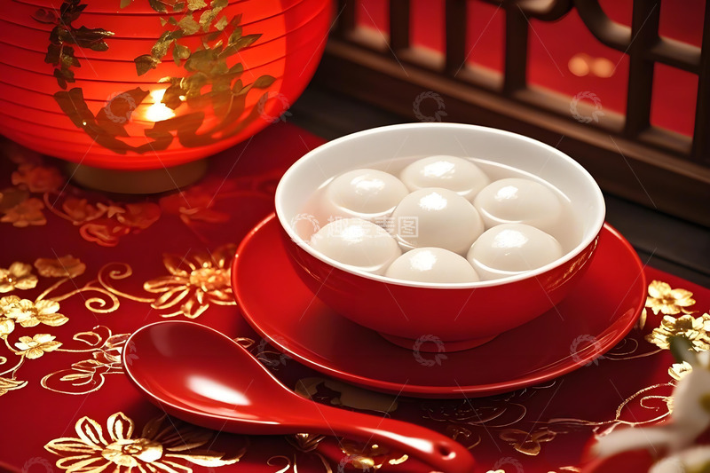 高清大图下载【趣麦麦图】元宵节美食汤圆摄影图17