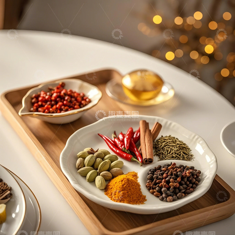 高清大图下载【趣麦麦图】香料-美食类