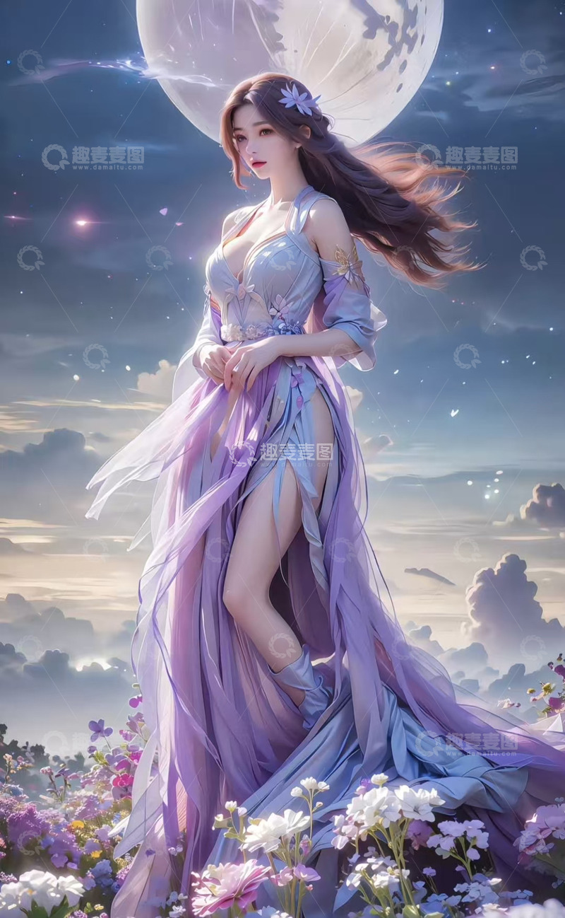 高清大图下载【趣麦麦图】手机壁纸李慕婉