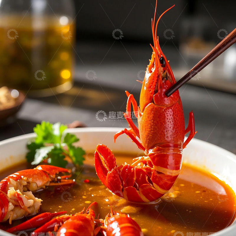 高清大图下载【趣麦麦图】小龙虾-美食2