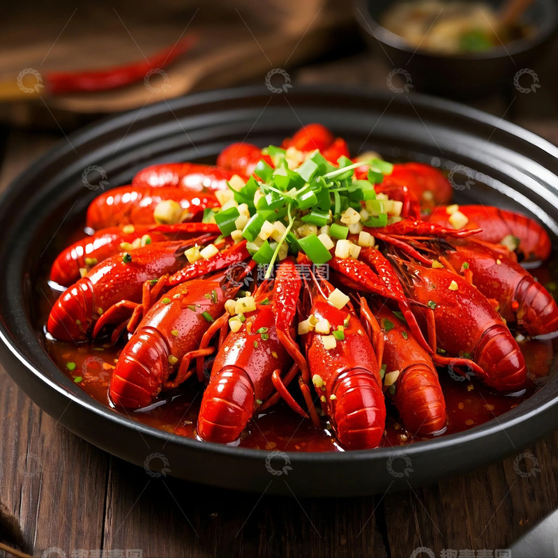 高清大图下载【趣麦麦图】小龙虾-美食1
