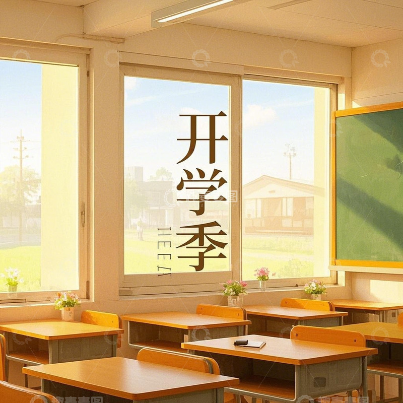 高清大图下载【趣麦麦图】开学季的教室