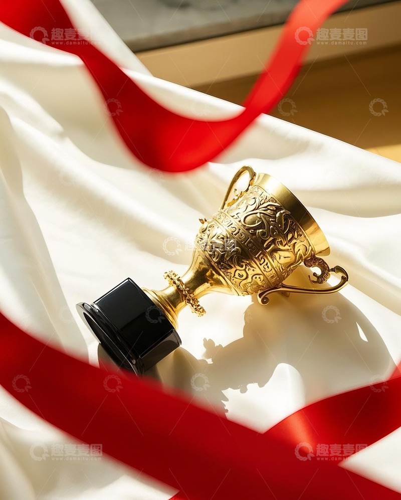 高清大图下载【趣麦麦图】中式风格奖杯1