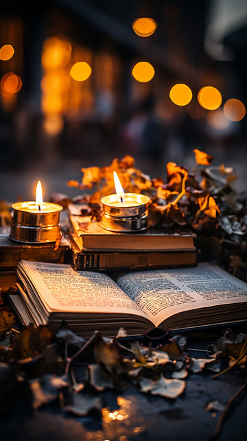 街边艺术高清背景图