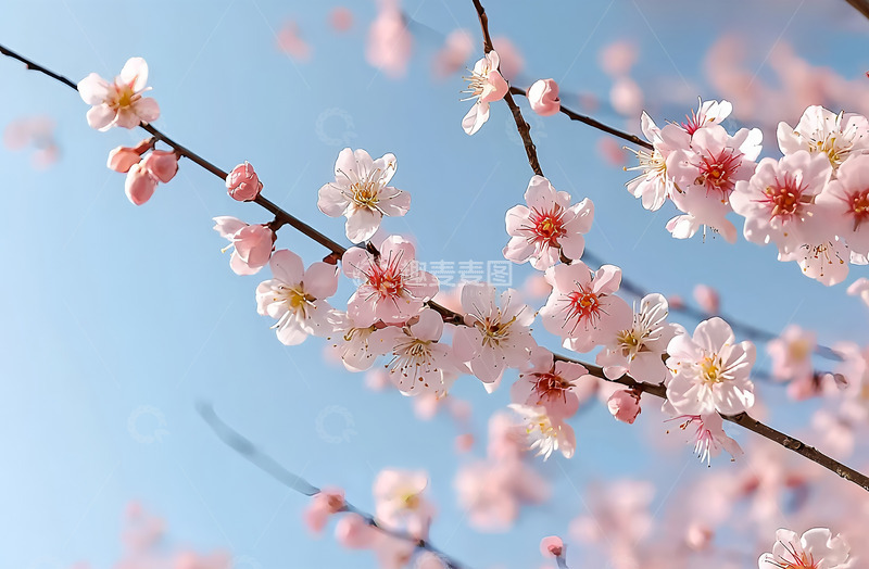 高清大图下载【趣麦麦图】春季桃花植物摄影图