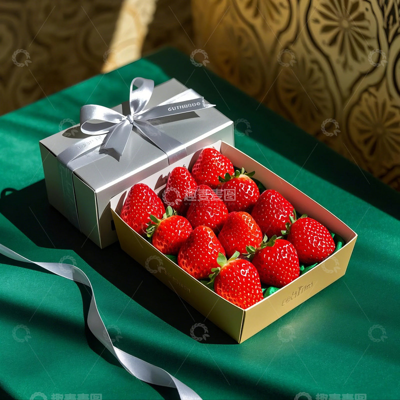 高清大图下载【趣麦麦图】草莓-水果类