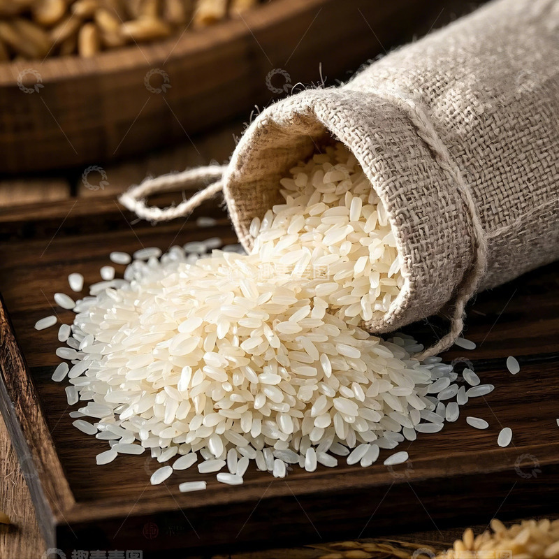 高清大图下载【趣麦麦图】大米-五谷杂粮