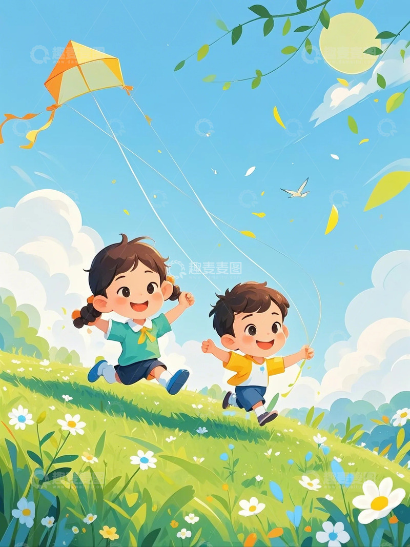 春天 放风筝1