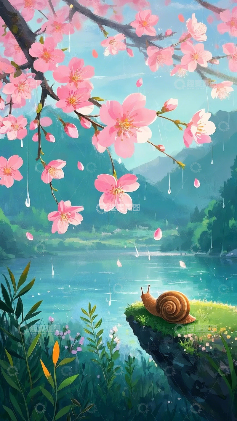 春雨  桃花  谷雨4