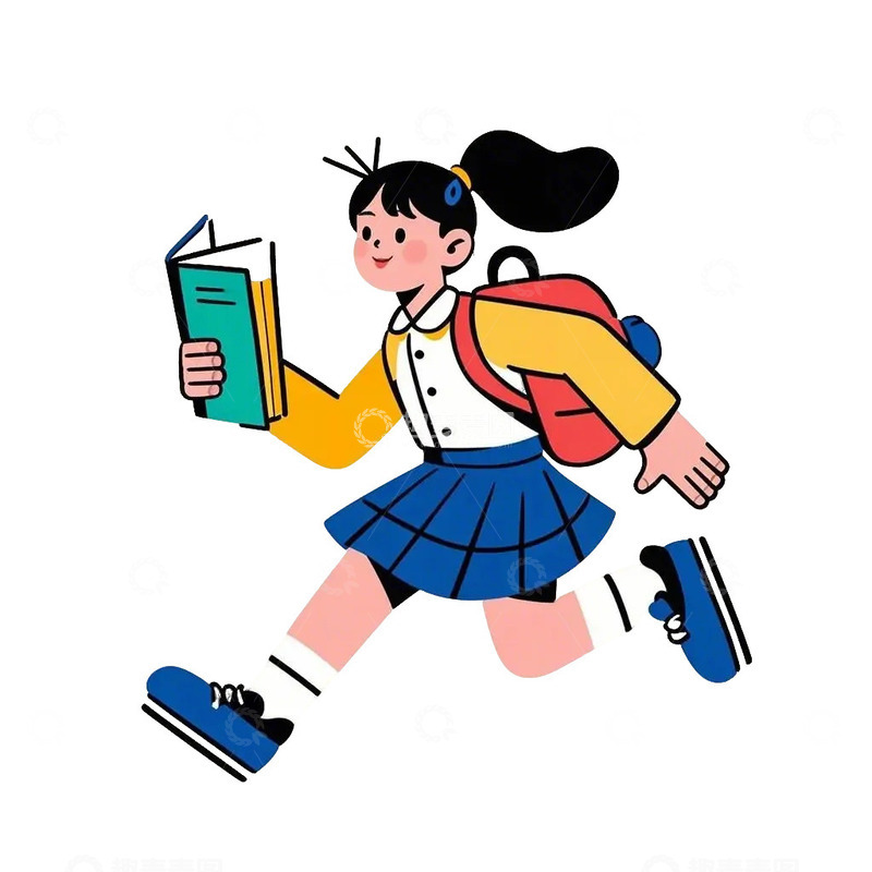 学生 人物素材 免扣元素2