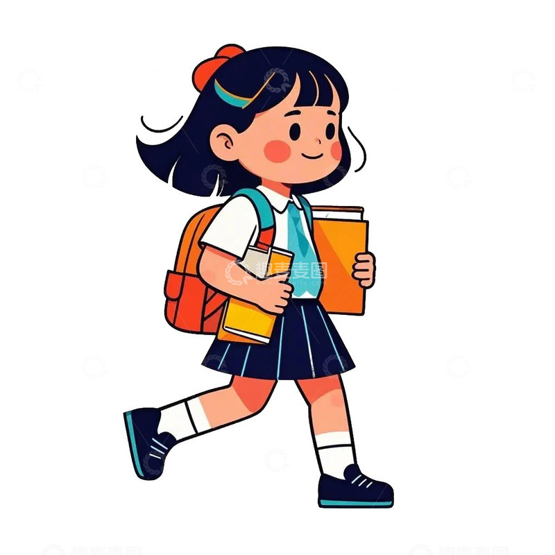 学生 人物素材 免扣元素3