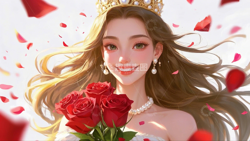 高清大图下载【趣麦麦图】女神节 妇女节 背景 图片16