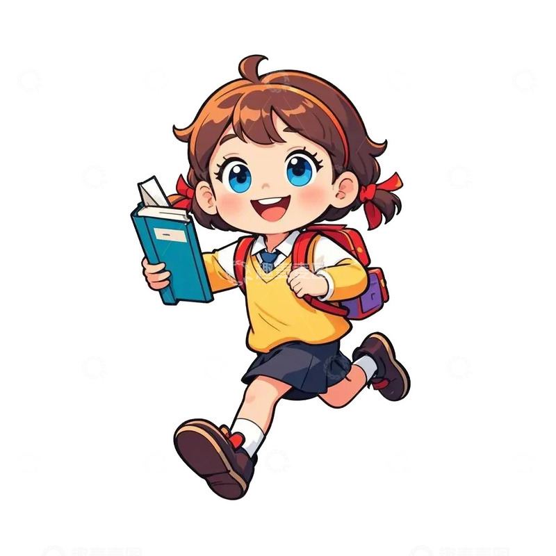 学生 人物素材 免扣元素7