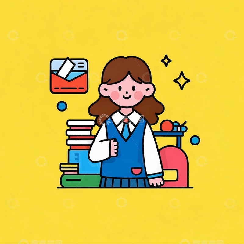 高清大图下载【趣麦麦图】学生 人物素材 4