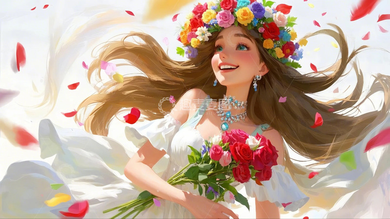 高清大图下载【趣麦麦图】女神节 妇女节 背景 图片9