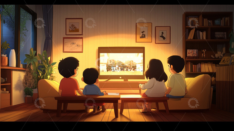 高清大图下载【趣麦麦图】新年,团圆,中秋,卡通