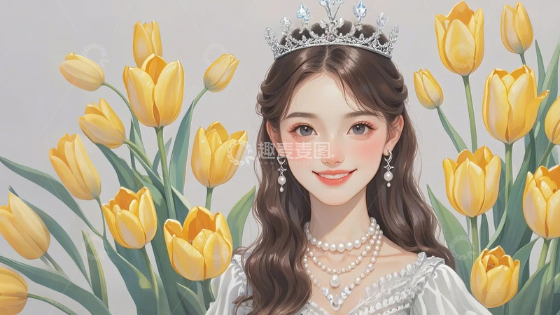 高清大图下载【趣麦麦图】女神节 妇女节 背景 图片20