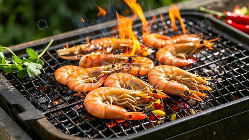 高清大图下载【趣麦麦图】海鲜烧烤6