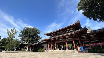 千佛山入口全景