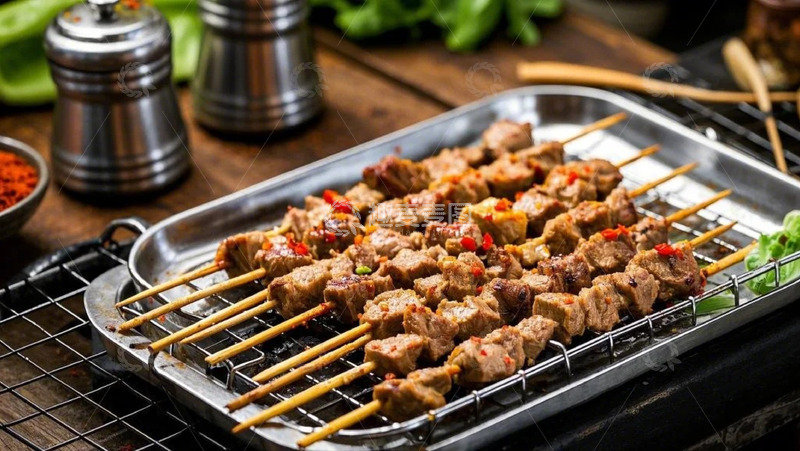 高清大图下载【趣麦麦图】明火烧烤4