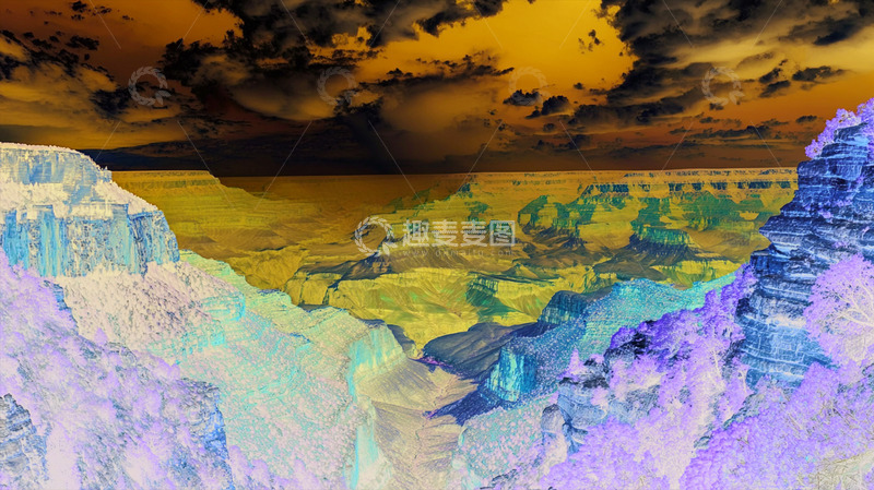 高清大图下载【趣麦麦图】高山 丘壑  山谷 峡谷 