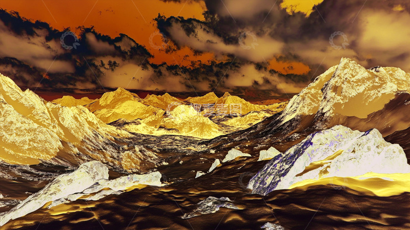 高清大图下载【趣麦麦图】冰川 冰山 雪山 雪景 