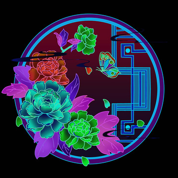 12花令国风牡丹植物