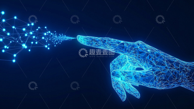 高清大图下载【趣麦麦图】科技之光点亮未来4