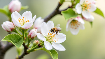春天节气春分樱花摄影图1