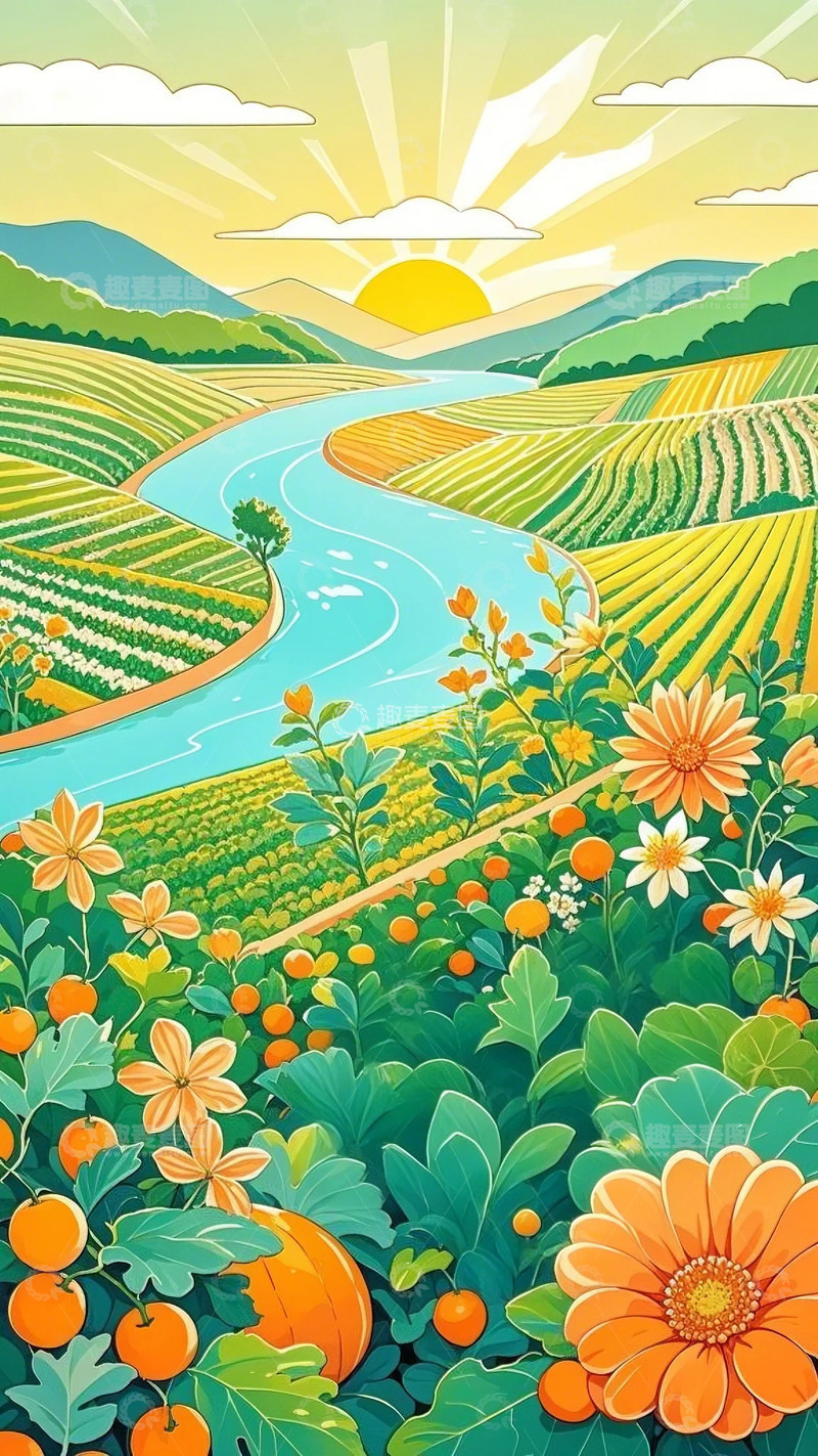 高清大图下载【趣麦麦图】春天 瓜果蔬菜5