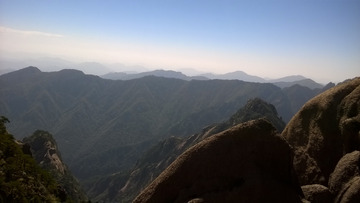 黄山风景云海高山天空云