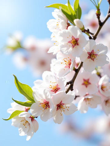 春天节气春分樱花摄影图2