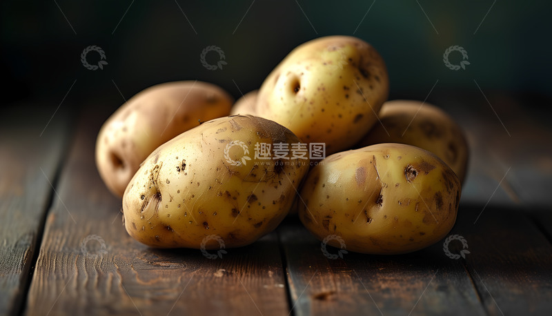 高清大图下载【趣麦麦图】农产品土豆马铃薯摄影