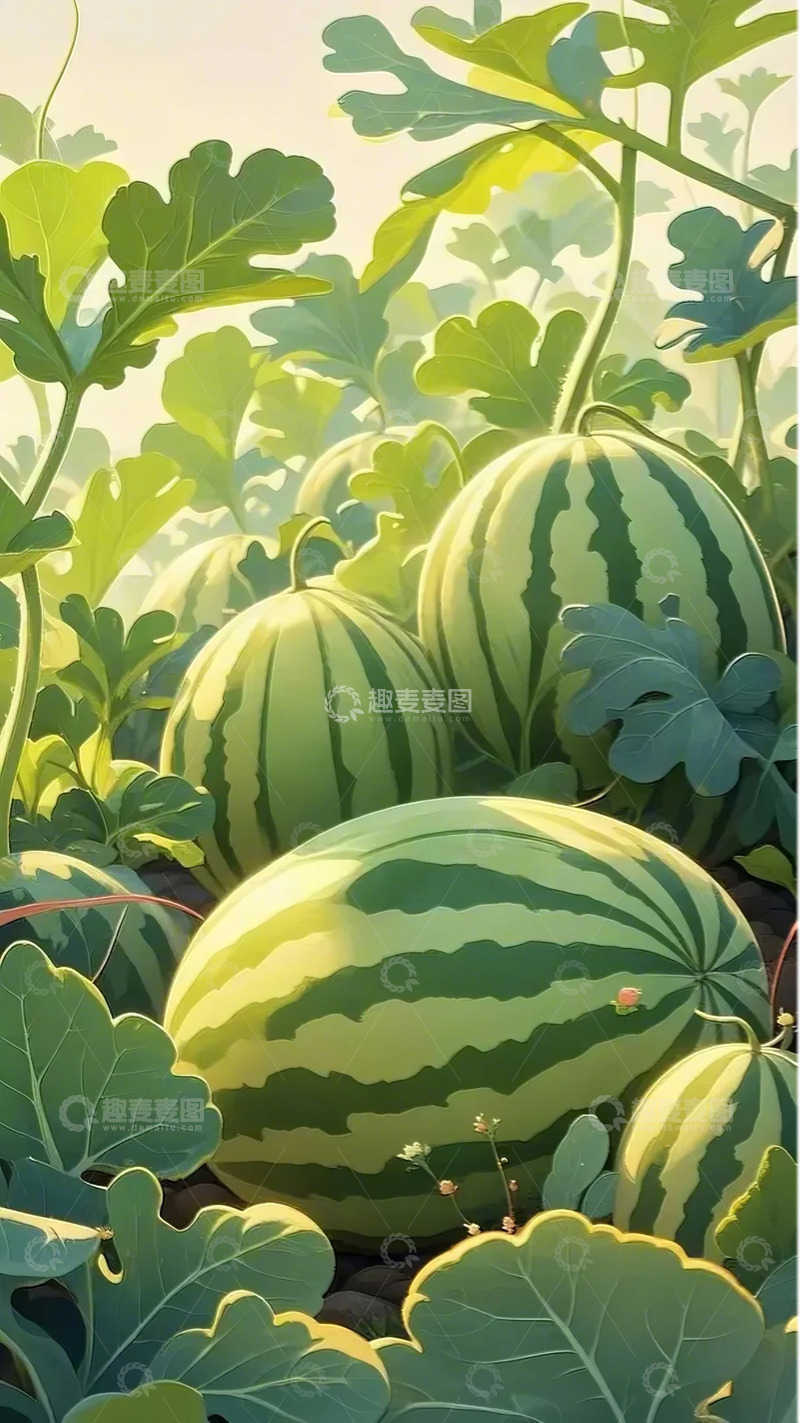 高清大图下载【趣麦麦图】立夏-背景素材