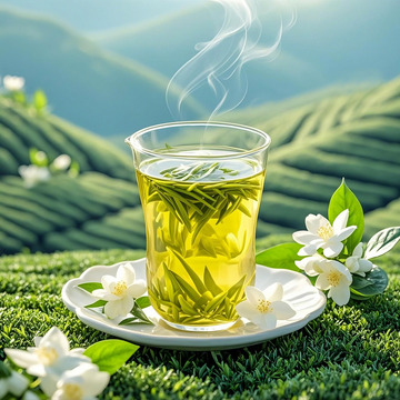 茉莉花茶绿茶的清新茶艺8