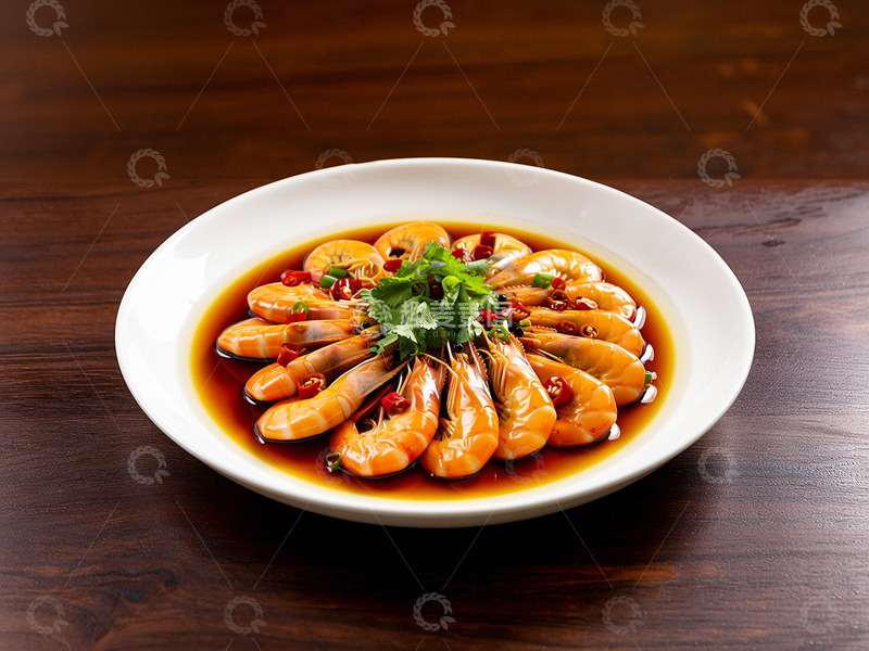 高清大图下载【趣麦麦图】一盘美味大虾6