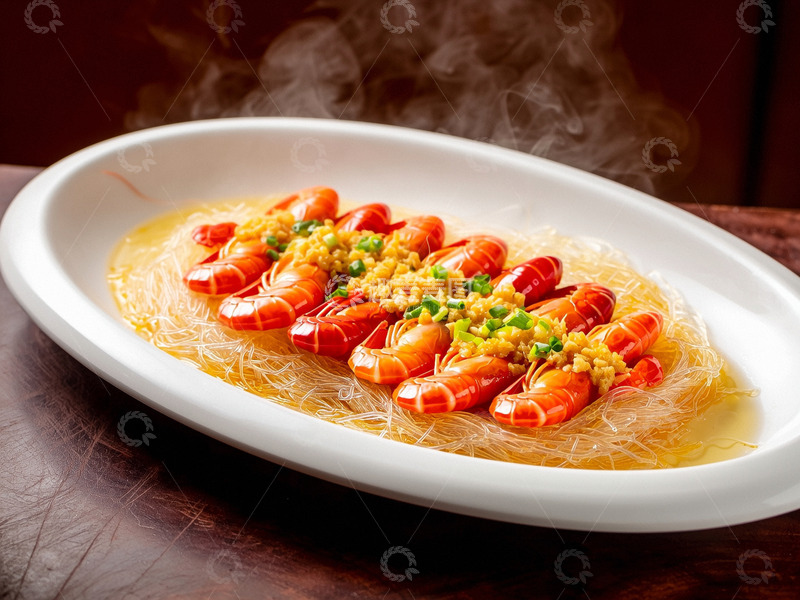 高清大图下载【趣麦麦图】一盘美味大虾3