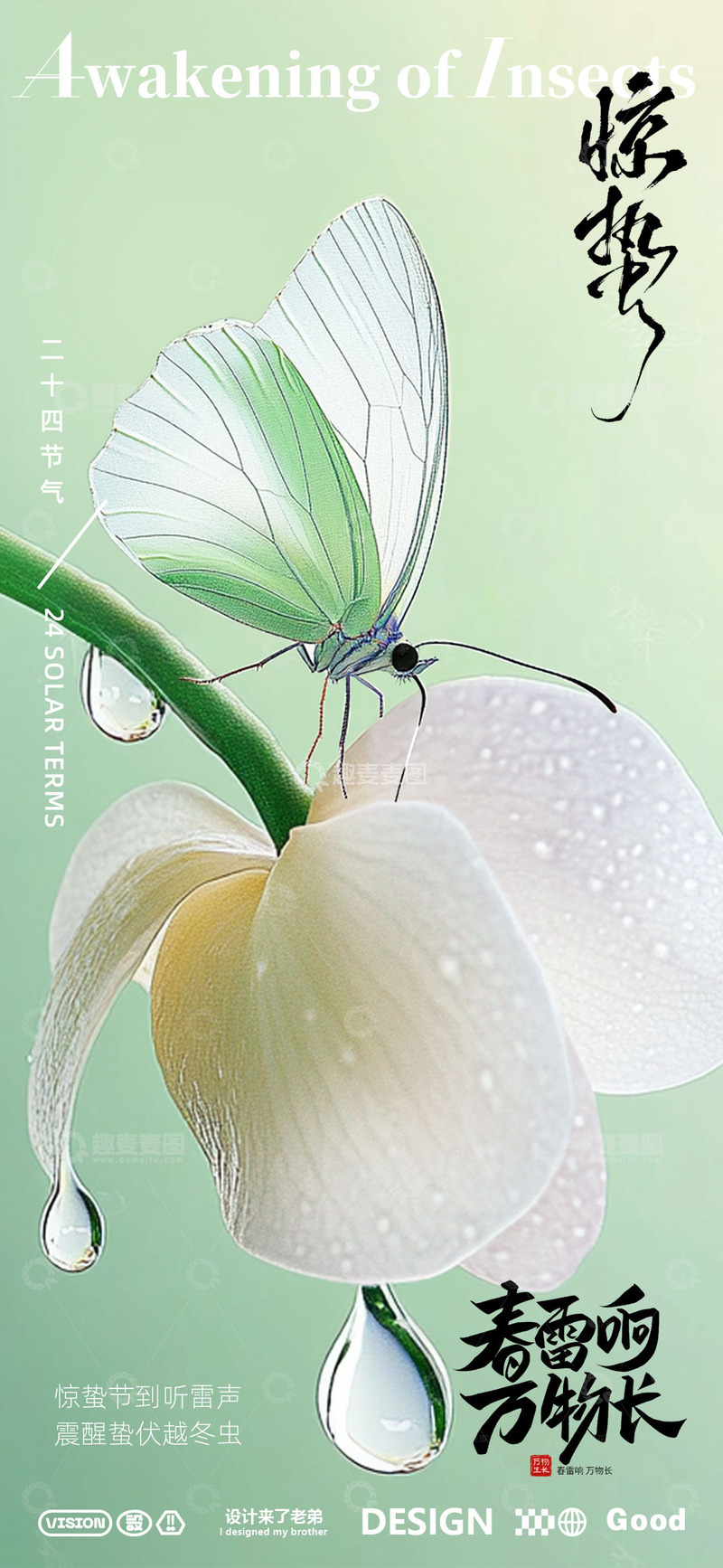 惊蛰素材海报5
