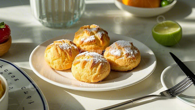 高清大图下载【趣麦麦图】泡芙甜品小吃2