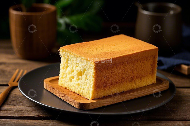高清大图下载【趣麦麦图】戚风蛋糕面包烘焙美食