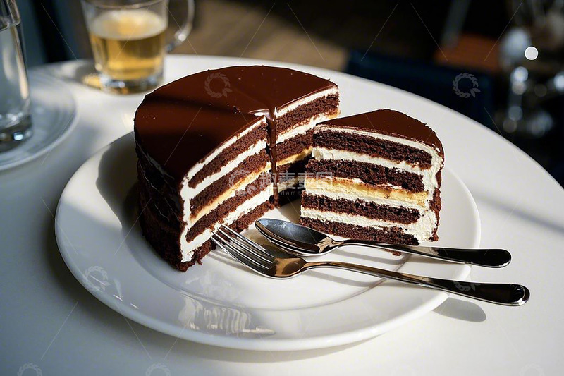 高清大图下载【趣麦麦图】提拉米苏蛋糕甜品1