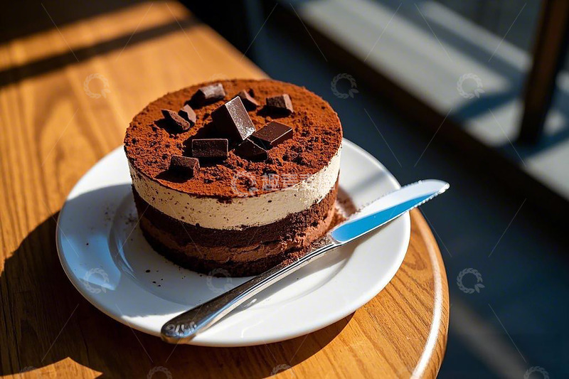 高清大图下载【趣麦麦图】提拉米苏蛋糕甜品