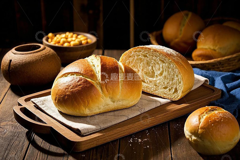 高清大图下载【趣麦麦图】面包烘焙美食7