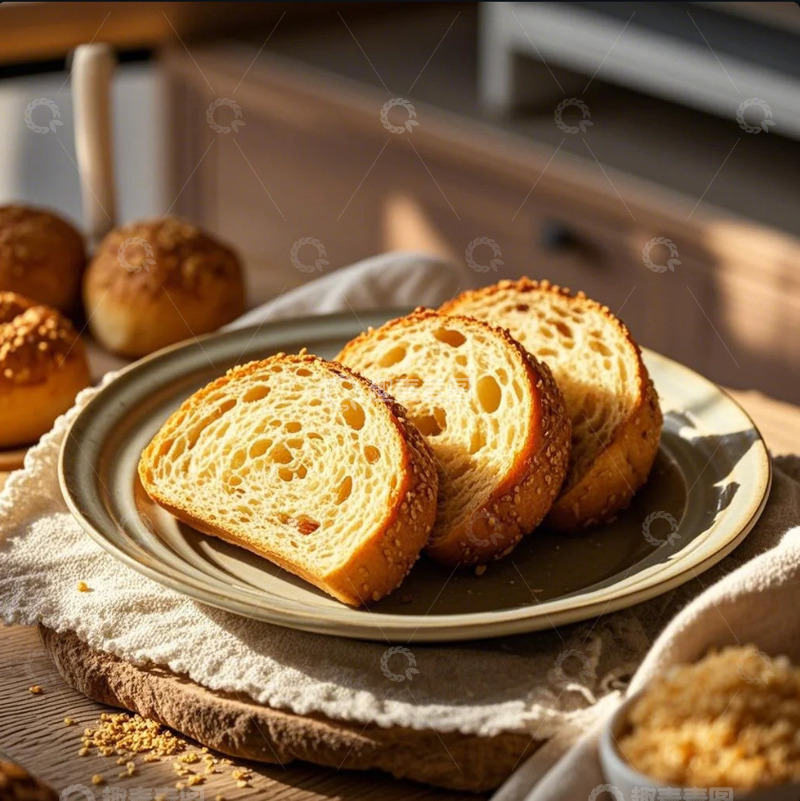 高清大图下载【趣麦麦图】充满食欲的面包