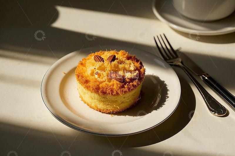 高清大图下载【趣麦麦图】肉松小蛋糕甜品美食