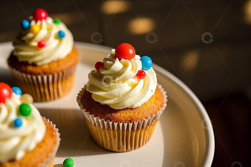 高清大图下载【趣麦麦图】杯子蛋糕小蛋糕甜品4