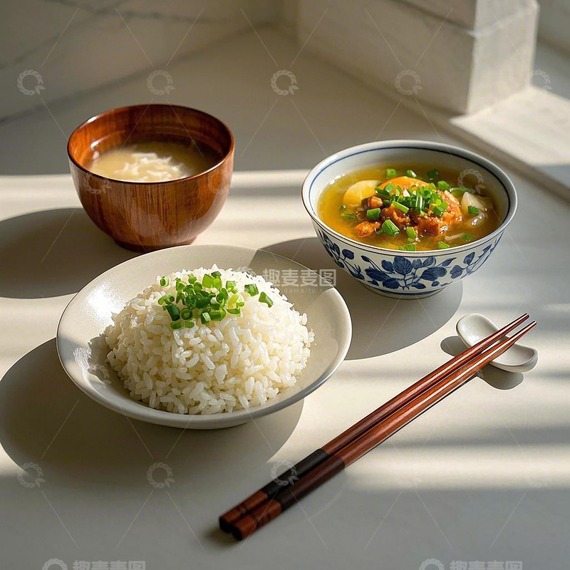 高清大图下载【趣麦麦图】中餐美食热食米饭