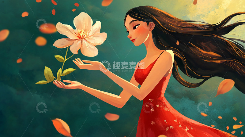 高清大图下载【趣麦麦图】你比想象中更美