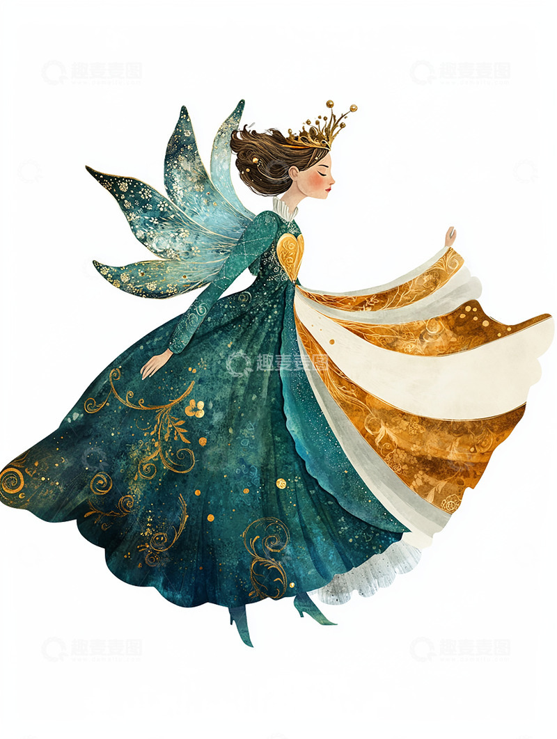 高清大图下载【趣麦麦图】女王女神节妇女节宣传人物素材4